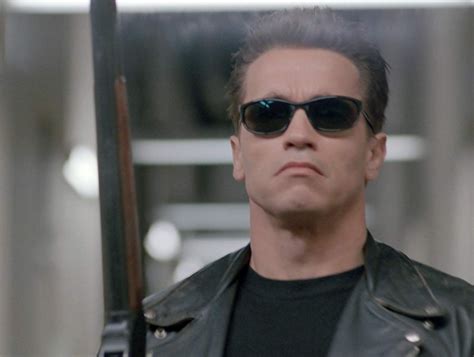 Arnold Schwarzenegger In Terminator 2 Judgment Day 1991 Arnold