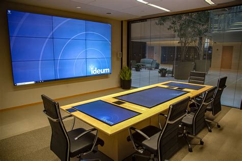 Touch Screen Conference Tables Ideum Multitouch Displays