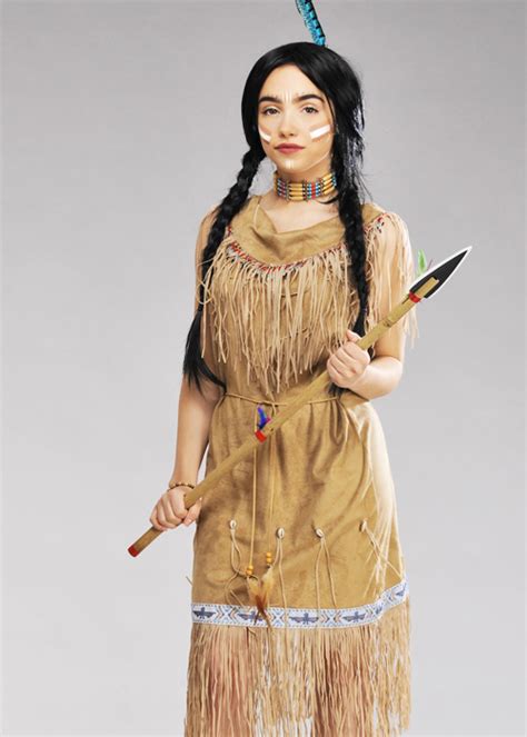 Adult Deluxe Indian Woman Squaw Costume