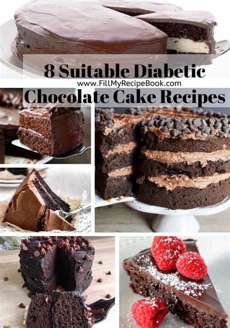 Heavy whipping cream, vanilla extract, white granulated sugar and 11 more. 8 Suitable Diabetic Chocolate Cake Recipes - Fill My ...