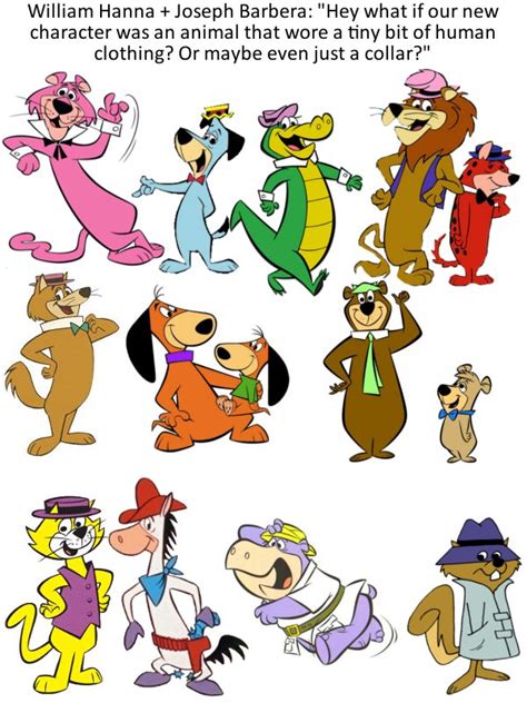 Animal Hanna Barbera Characters Vlrengbr