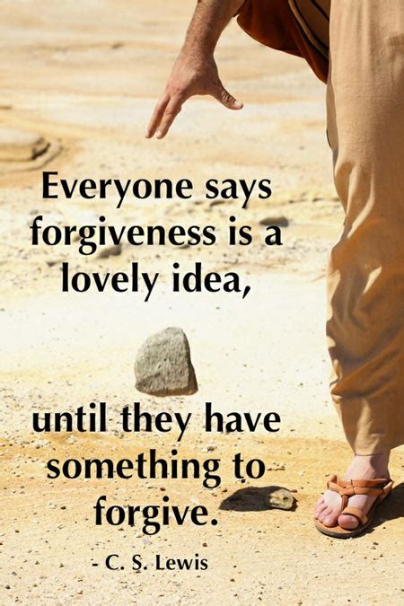 Everyone Says Forgiveness Is A Lovely Idea Until They Have Something