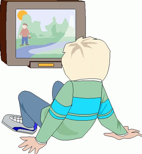 Cartoon Watching Tv Clipart 2 Wikiclipart