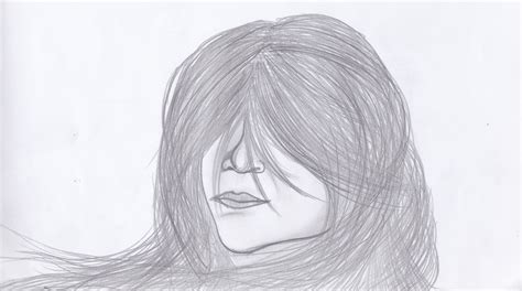 Sketsa Gambar Perempuan Garlerisket