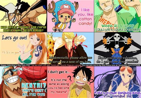 Valentines With The Mugiwara Pirates One Piece By Ivivified On