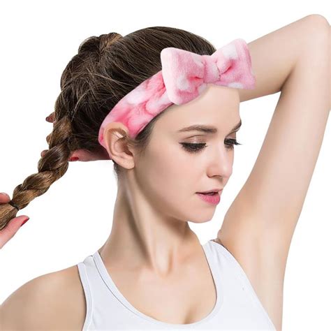 Bow Headbands Teenitor Women Headbands For Makeup Cosmetic Facial