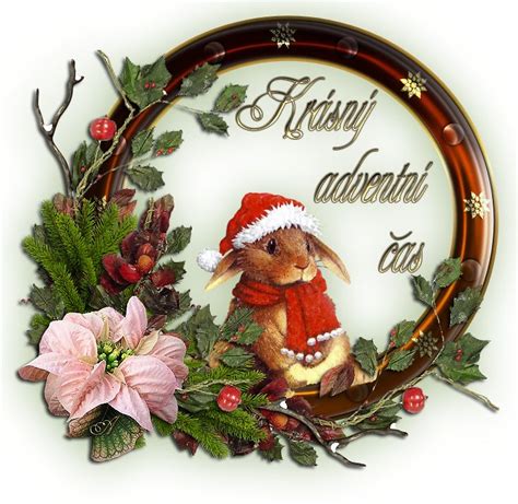Adventní přání s dekorací (With images) | Vánoční výzdoba, Dekorace, Vánoční přání