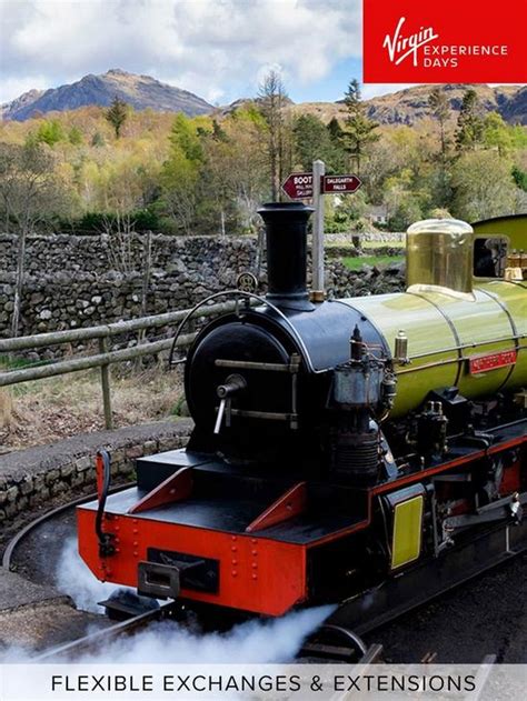 Virgin Experience Days Lake District Steam Train Trip And Cream Tea For