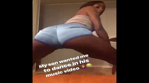 Momma Twerks For Her Son S Music Video Youtube