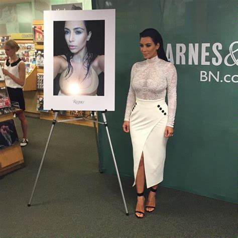 Kim Kardashian At Her Selfish Book Signing At Barnes And Noble In Nyc