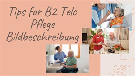 Tips For Telc B2 Pflege Bildbeschreibung YouTube