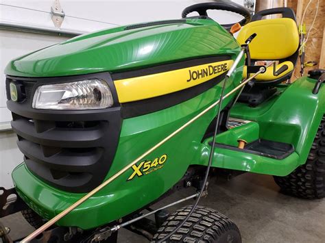 John Deere X540 Garden Tractor Package Regreen Equipment