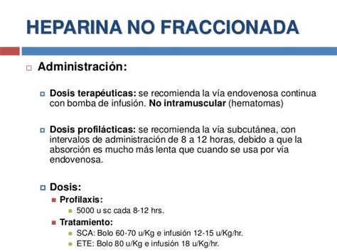 Tratamiento Anticoagulante