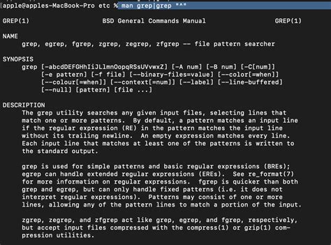 How To Pipe Manpage To Grep Unix And Linux Stack Exchange