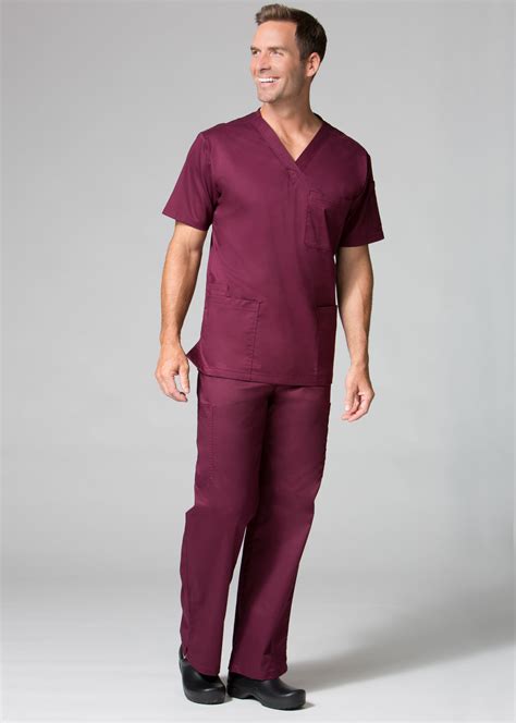 Maevn Uniforms Medical Outfit Nursing Fashion Mens Scrubs