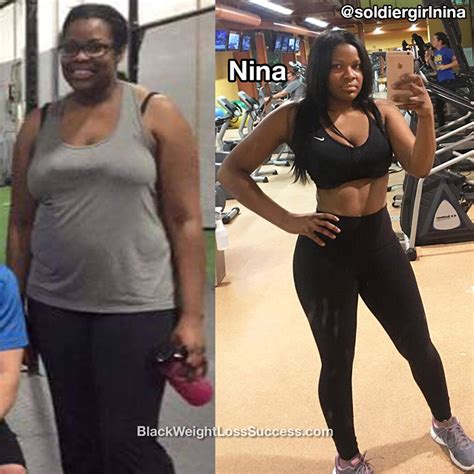 Nina Lost 78 Pounds Black Weight Loss Success