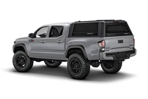 Tacoma Truck Bed Cap Evo Series Sport Matte Black For 16 20 Toyota