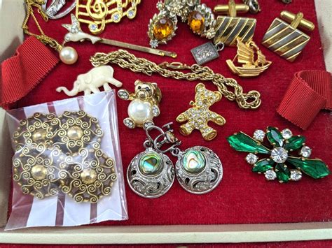 Vintage Jewellery Job Lot 925 Silver Brooches Earrings Necklaces
