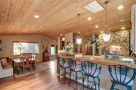 Follow the simple installing instructions and create horizontal, vertical, diagonal or chevron patterns for your interior walls and ceilings as well as concealed porches, sun rooms, dens and additions. $999,999...Knotty pine vaulted ceilings and walnut ...