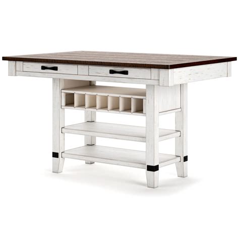 Signature Design By Ashley Valebeck D546 32 Counter Height Dining Table