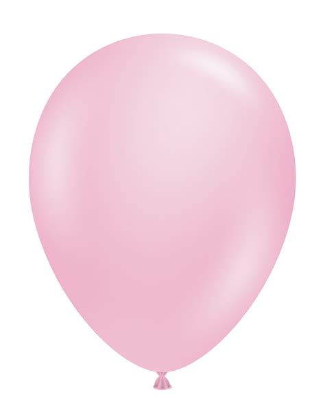 24 Pearl Metallic Shimmering Pink Tuftex Latex Balloons 3 Per Bag
