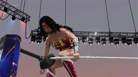 Wwe 2k18 Wonder Woman Vs Red Sonja Requested Submission Match Youtube