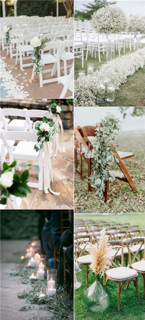 20 Minimalist Outdoor Wedding Aisle Decor Ideas Page 2 Of 2 Hi Miss