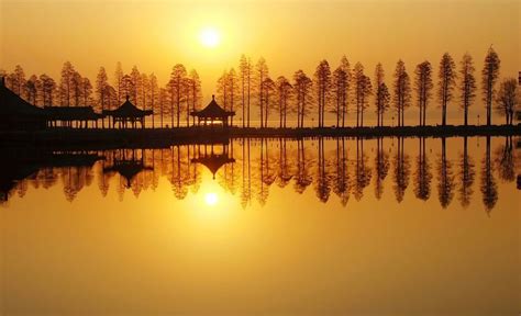 China At Sunset Beautiful Sunset Gorgeous Beautiful Places Creative