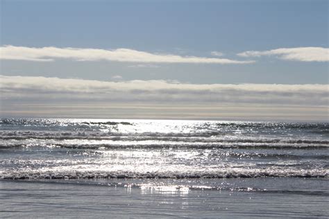 Ocean On A Sunny Day Free Stock Photo Public Domain Pictures