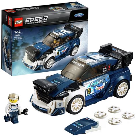 Lego Speed Champions Ford Fiesta Msport Wrc Toy Car 75885 8086239