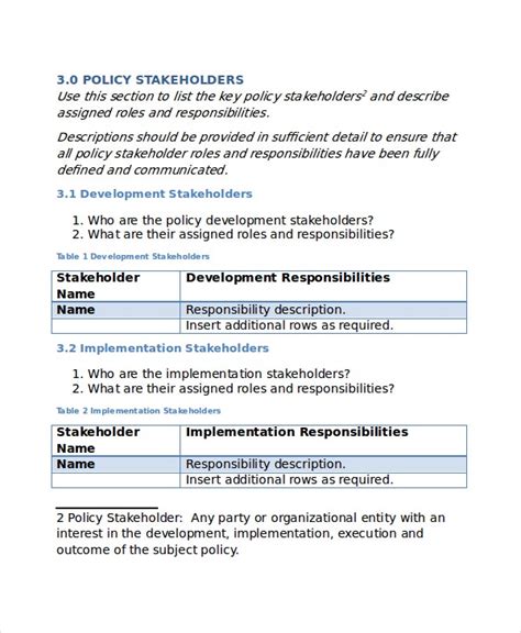 And if at this time you are looking for information and ideas regarding the cctv policy and procedure template then, you are in the perfect place. Policy Template - 10+ Free Word, PDF Document Downloads | Free & Premium Templates