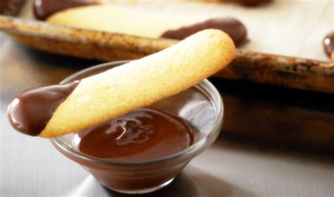 If you're looking to jazz up tonight's dinner with a bit of color and flavor, spicy fried ladyfingers are the way to go. Chocolate Dipped Lady Fingers : Bake with Anna Olson : The Home Channel | Dessert recipes, Anna ...