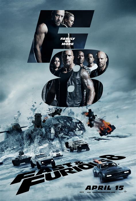 Look Latest Fast And Furious 8 Poster Encapsulates Its Ice Cold