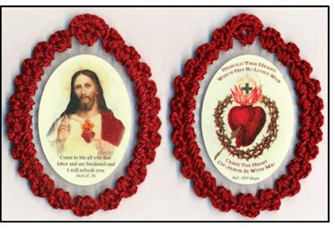 Devotion Of The Sacred Heart Badge What Is It Traditional Lay