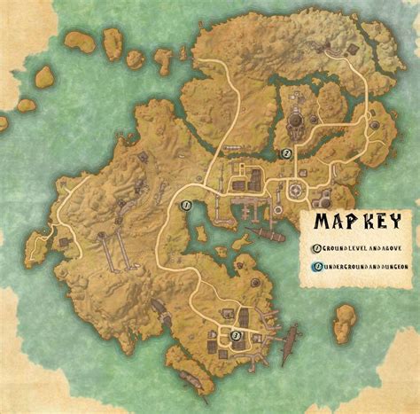 Eso Stros Mkai Treasure Map Maps Model Online