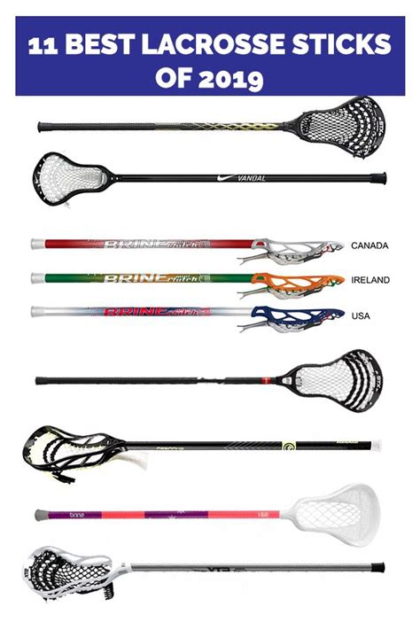 Lacrosse Stick Size Chart