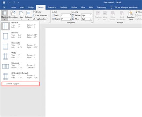 How To Change Page Margins In Microsoft Word