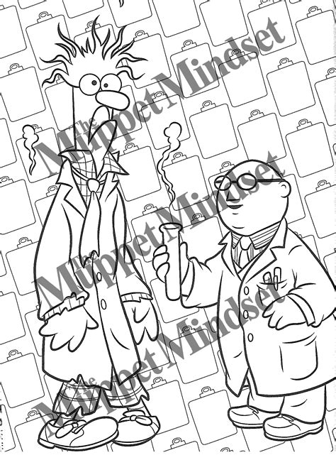 Beaker Muppet Drawing At Getdrawings Free Download