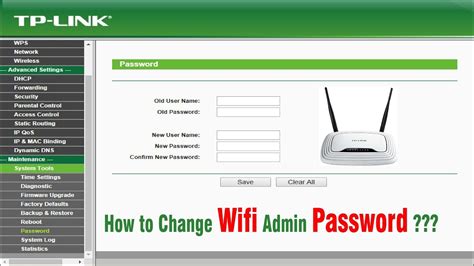 How To Change Wifi Router Admin Password Tp Link Youtube