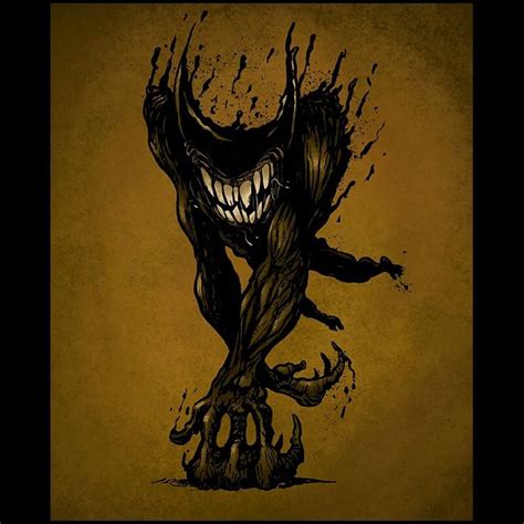 Beast Bendy Bendy And The Ink Machine Dragon Ball Art Art