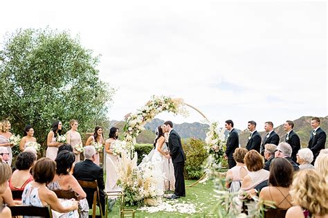 Timeless Wedding With A Modern Garden Details At Cielo Farms In Malibu