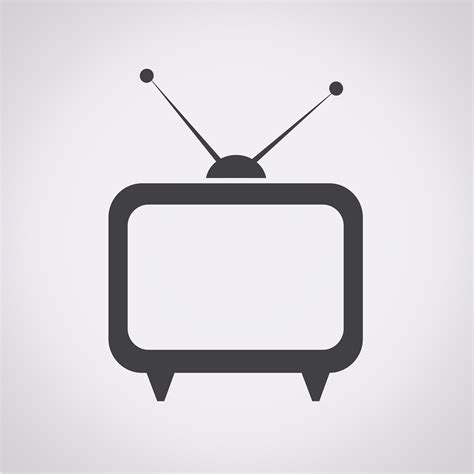 Tv Icon Symbol Sign 648879 Vector Art At Vecteezy