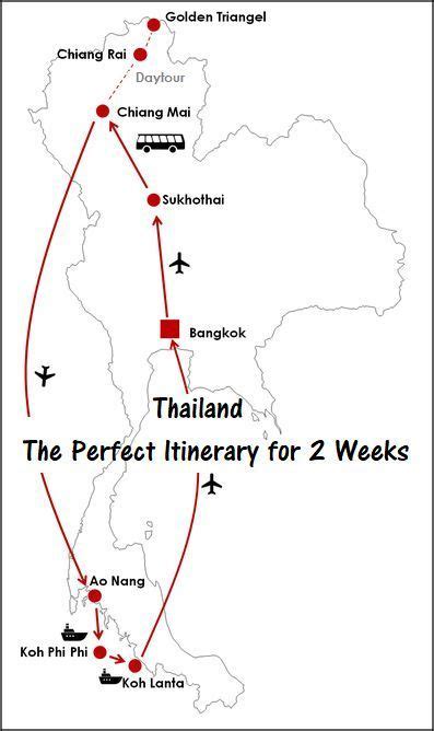 Thailand The Perfect Itinerary For 2 Weeks Bangkok Thailand Beste