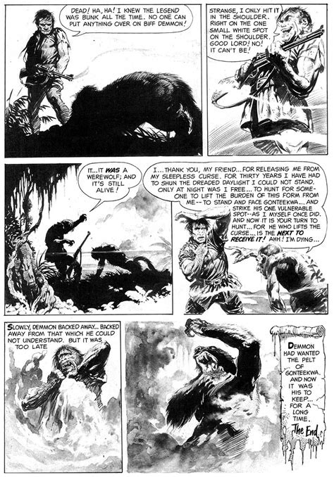 Werewolf Comic Werewolf Shapeshifter Werewolves Comic Book Artists
