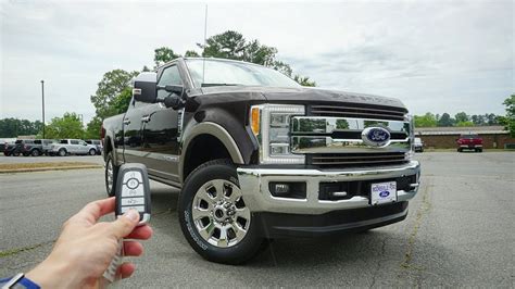 2018 Ford F 250 Super Duty King Ranch Start Up Walkaround Test Drive