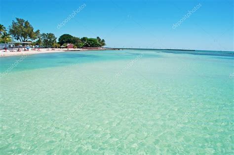 Key West People Relaxing And Sunbathing On Higgs Beach The Two Mile