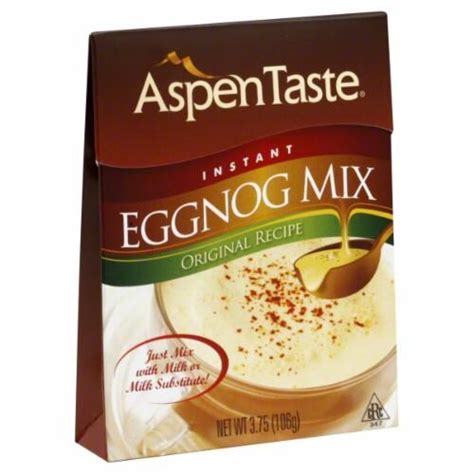 Aspen Taste Instant Original Recipe Eggnog Mix 375 Oz Ralphs