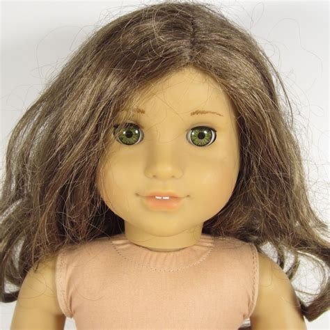 american girl doll rebecca brown hair green hazel eyes americangirl american girl doll