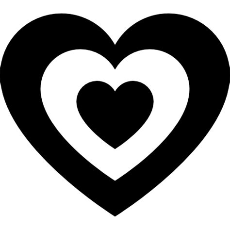 Free Icon Three Hearts Superpose
