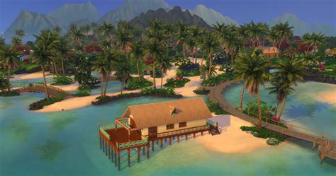 Island Living Sims 4 Luacustom